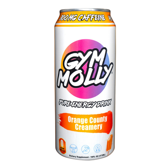 GYM MOLLY Pure Energy Drink 500ml Orange County Creamery