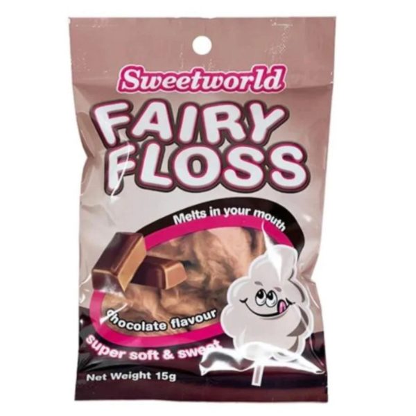 Sweetworld Fairy Floss Chocolate 15g