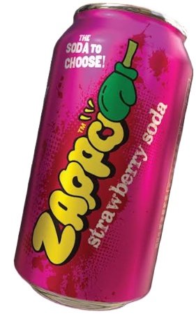 Zappo Strawberry Soda 350ml