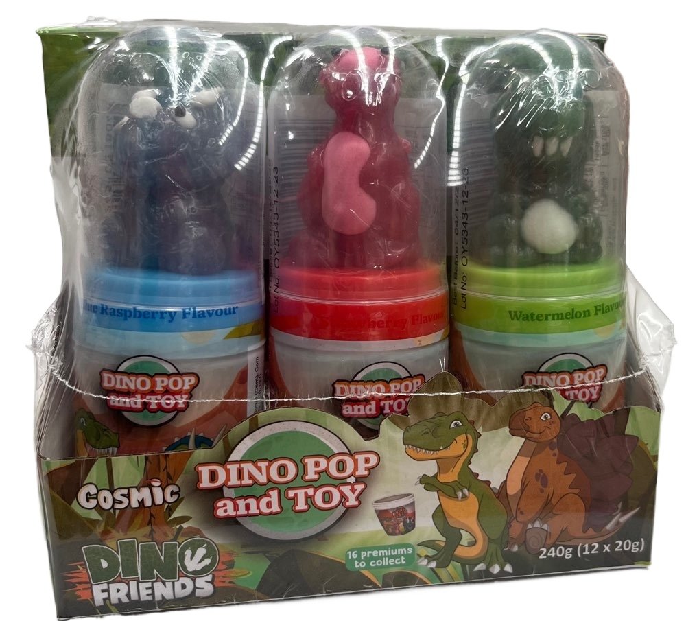 Cosmic 3D Dino Pop 20g