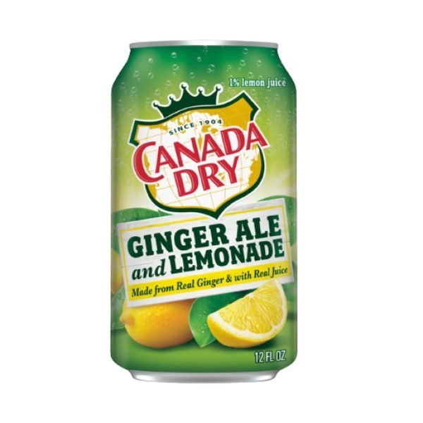 Canada Dry Ginger Ale & Lemonade 355ml