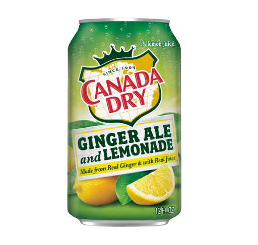 Canada Dry Ginger Ale & Lemonade 355ml