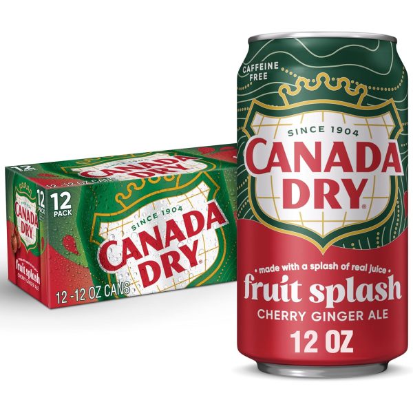 Canada Dry Ginger Ale Fruit 355ml