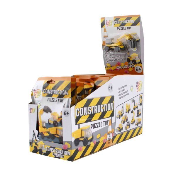 Puzzle Construction Toy with Jelly bean 5g