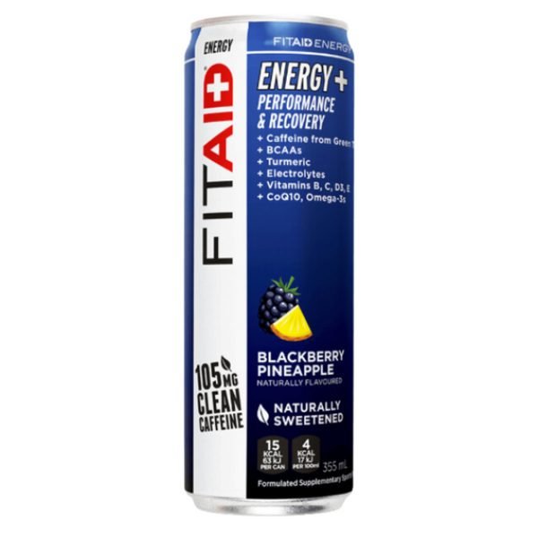 FITAID Energy 355ml Blackberry Pineapple