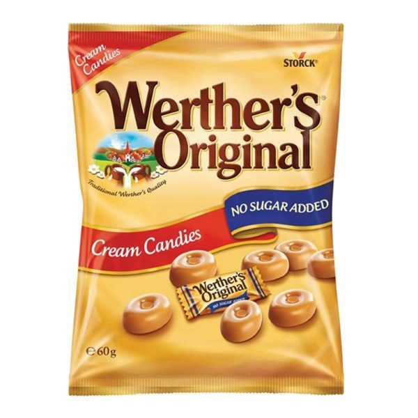 Werthers Original Cream Candy Bag 60g