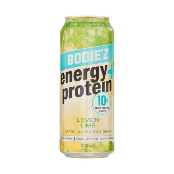 BODIE'Z Energy+Protein 10g 500ml Lemon Lime