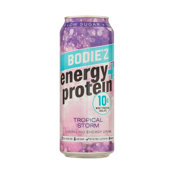BODIE'Z Energy+Protein 10g 500ml Tropical Storm