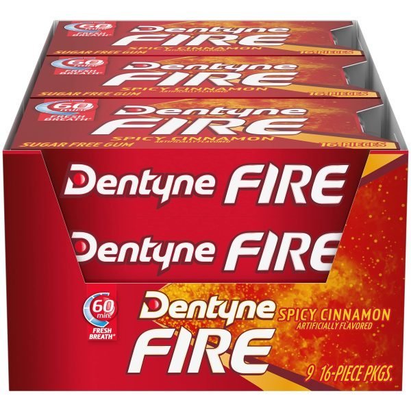 Dentyne Fire Spicy Cinnamon 16pc