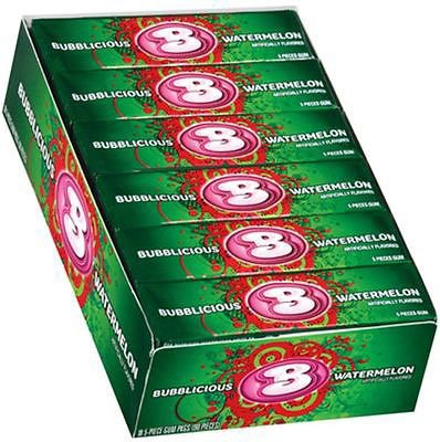 Bubblicious Watermelon 5pcs