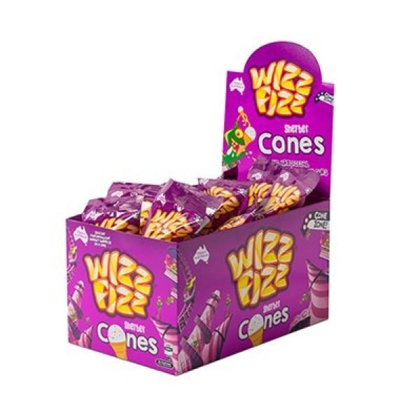 Wizz Fizz Sherbet Cone 14g