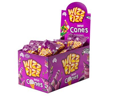 Wizz Fizz Sherbet Cone 14g
