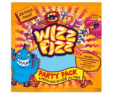 Fyna Wizz Fizz Party Pack 229g