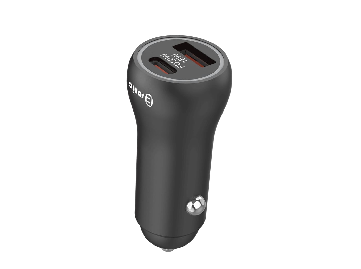 Dual USB 38W Car Charger - USB A + Type C - Image 3