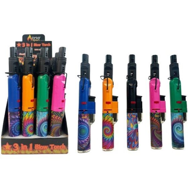 Rotating Head Blowtorch With Built In Stand Psychedelic
