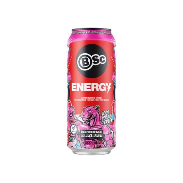 BSc Energy Drink 500ml Berry Burst