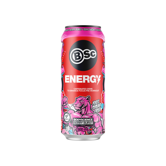 BSc Energy Drink 500ml Berry Burst