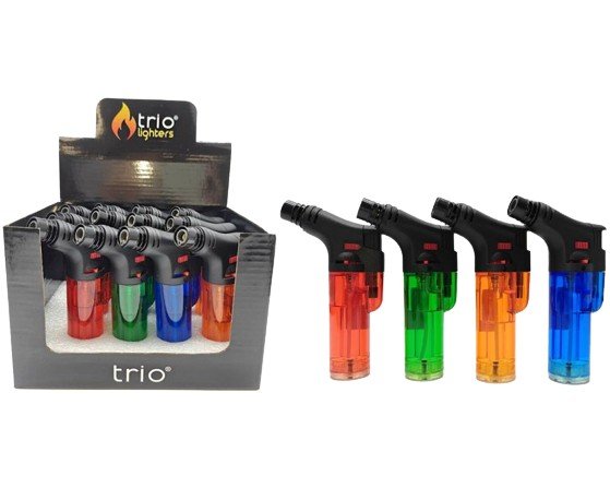 Clear Stand Up Blow Torch Lighter