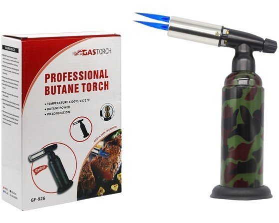 Twin Jet Butane Torch Camo