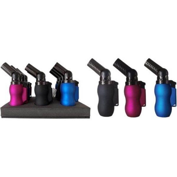 BT Annodised Pink Black Blue Adj Head