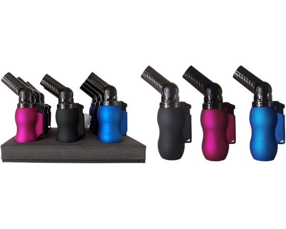 BT Annodised Pink Black Blue Adj Head