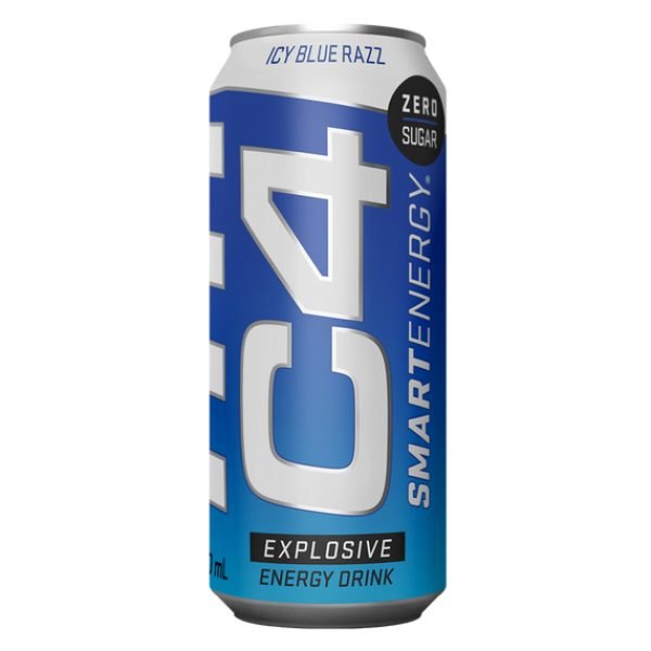 C4 Smart Energy RTD 473ml Icy Blue Razz