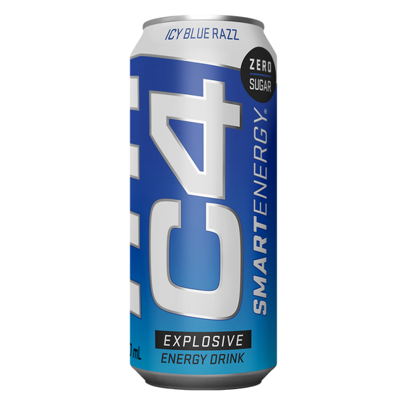 C4 Smart Energy RTD 473ml Icy Blue Razz