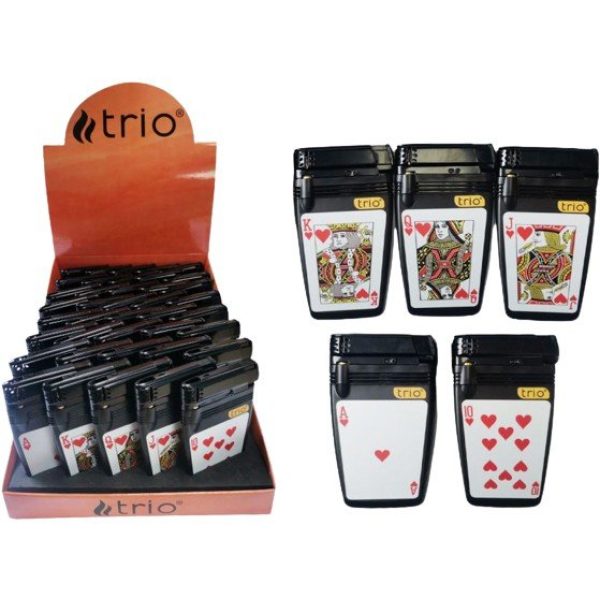 Slimline Disposable Lighter Royal Flush Standard Flame