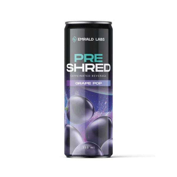 EMRALD LABS Pre Shred RTD 355ml Grape Pop