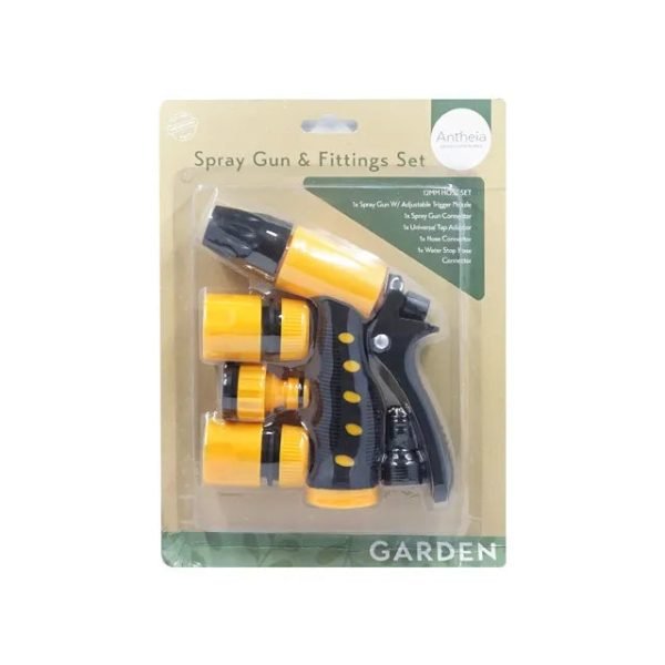 Spray Gun & Fittings Set