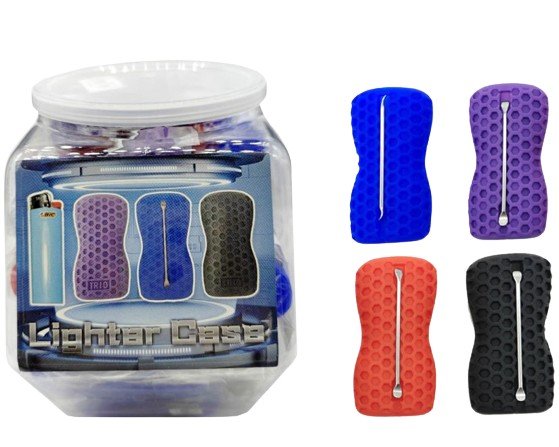 Silicone Lighter Honeycomb Lighter Case
