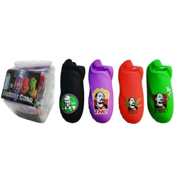 Large Silicone Lighter Case THC 40/Tub