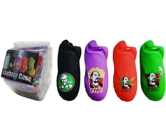Large Silicone Lighter Case THC 40/Tub