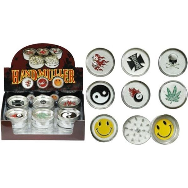 Grinder Chrome 2 Piece 5cm
