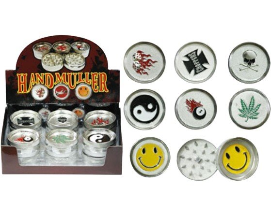 Grinder Chrome 2 Piece 5cm