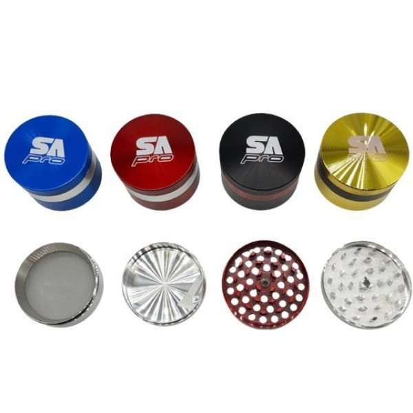 Grinder Annodised SA Pro 6cm 4 Piece