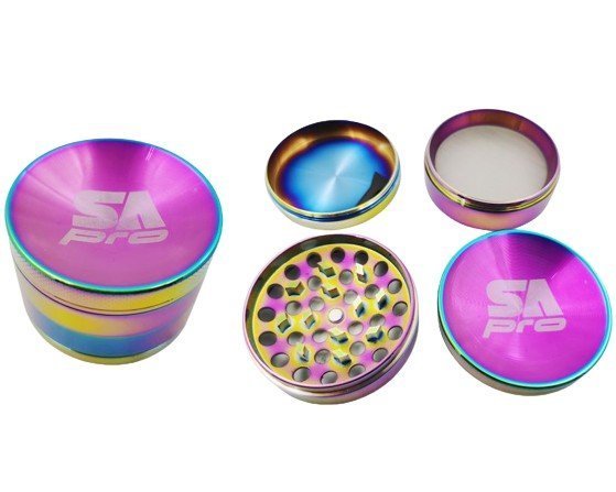 Grinder 6.3cm SA Pro Rainbow 4 Piece