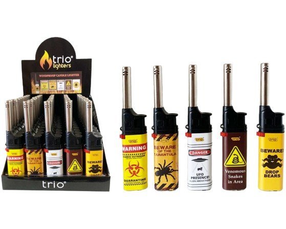 Candle Lighter Windproof Warnings