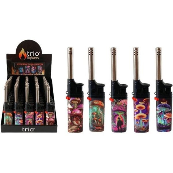 Candle Lighter Windproof Mushroom Designs