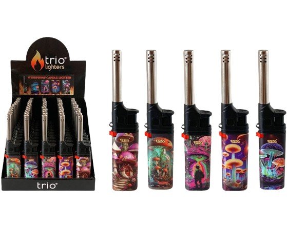 Candle Lighter Windproof Mushroom Designs