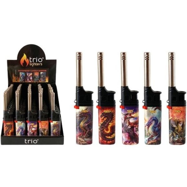 Candle Lighter Windproof Dragon Designs
