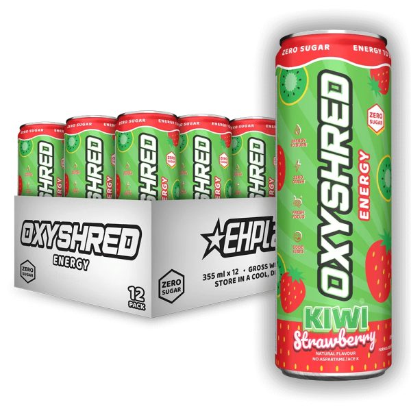 EHP Labs Oxyshred 355ml Energy Kiwi Strawberry