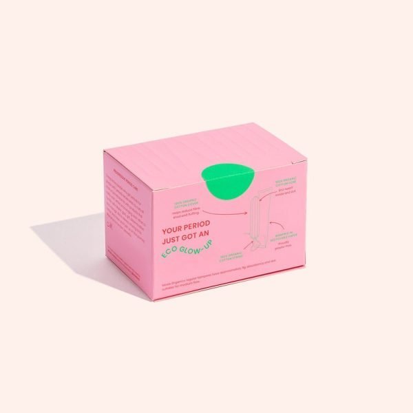 Moxie Organics 100% Organic Cotton Regular Tampons 16pk