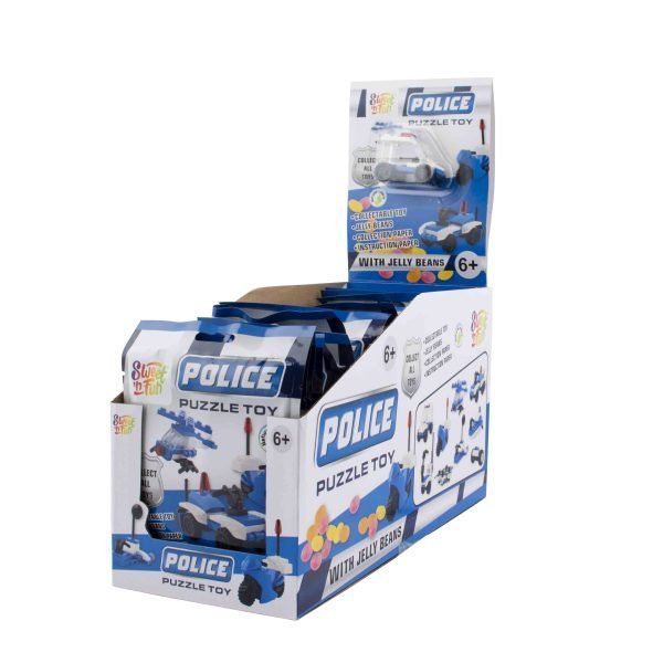 Puzzle Police Toy with Jelly Beans 5g