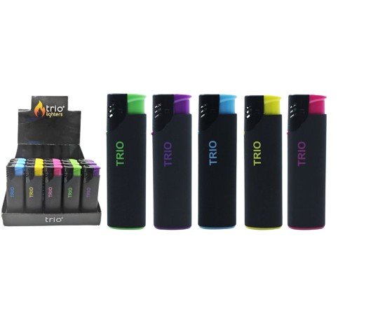 Disposable Black Rubber Jet Lighter