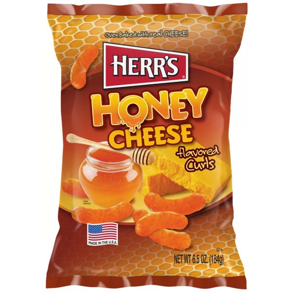 Herr's Honey Cheese Curls 184g