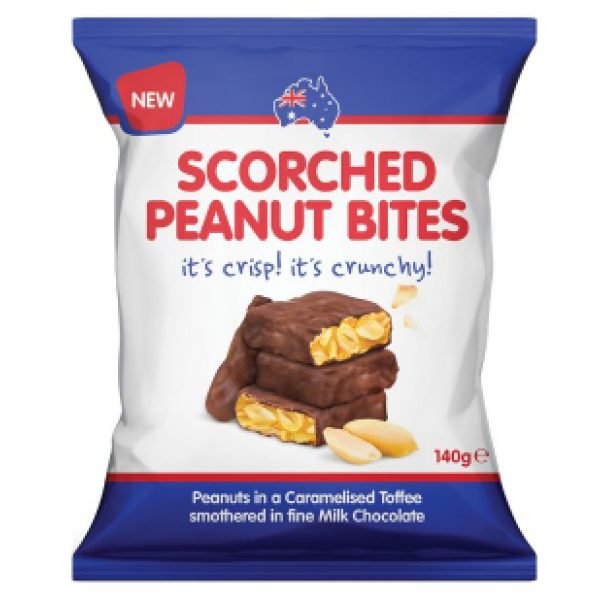 Scorched Peanut Bites 140g