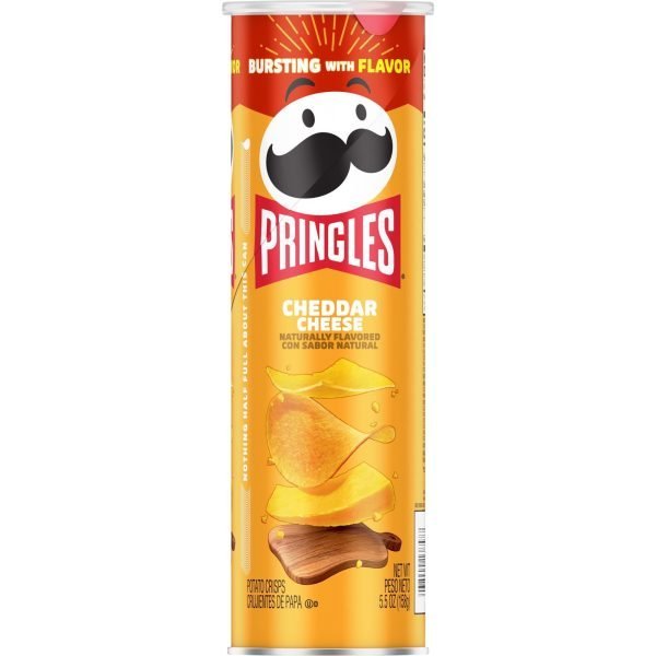 USA Pringles Cheddar Cheese Potato Chips 5.6oz(159g)