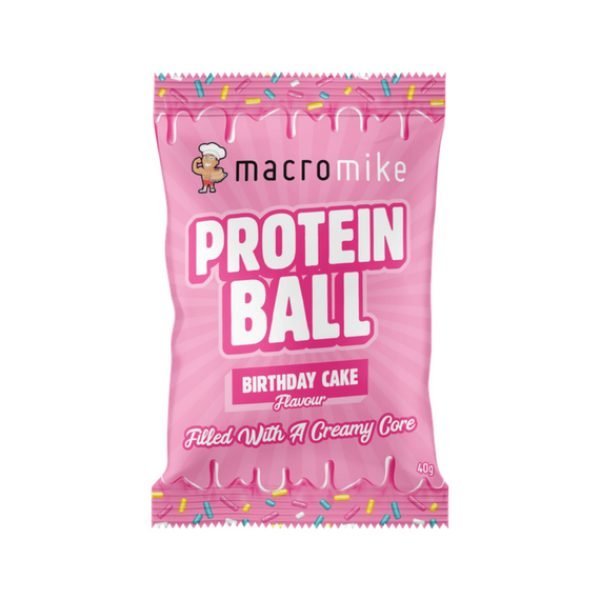 Macro Mike Protein Ball 40g Birthday Cake