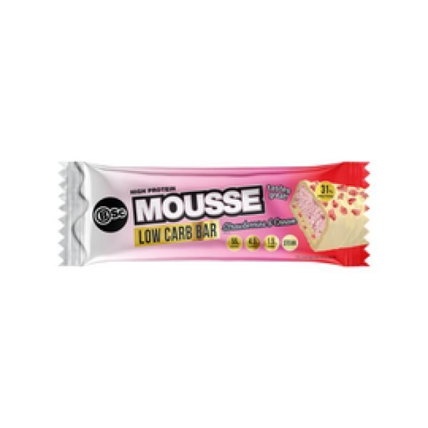 BSc High Protein Low Carb Mousse bar 55g Strawberries & Cream